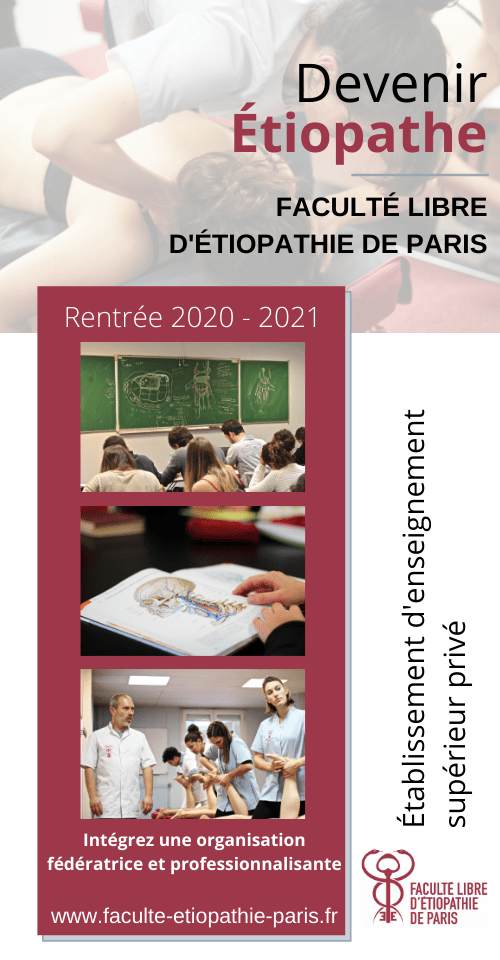 FACULTÉ LIBRE D'ÉTIOPATHIE DE PARIS FACULTÉ LIBRE D'ÉTIOPATHIE DE PARIS